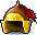 Red Oriental Helmet icon