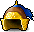 Blue Oriental Helmet icon