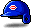 Blue Baseball Helmet icon