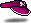 Purple Slanted Visor icon