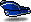 Blue Upside-Down Visor icon