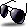 Black Aviator Shades icon