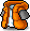 Orange Hooded Vest icon