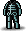 Blue Skull Overall icon