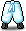White Martial Arts Shorts icon
