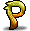Letter P icon