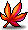 Reddened Maple Leaf icon