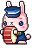 Drumming Bunny sprite