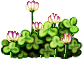 A pile of flowers portrait
